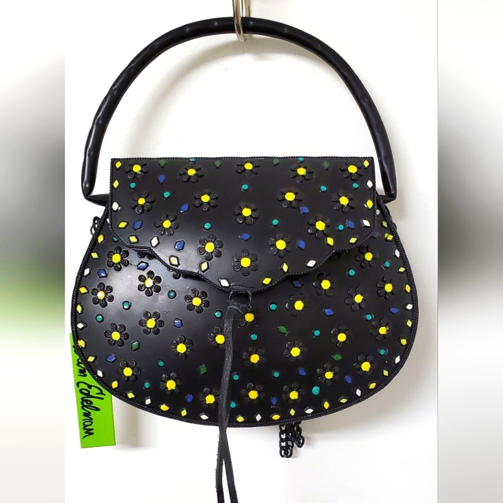 SAM EDELMAN Georgia Iron Hardcase Bag NWT